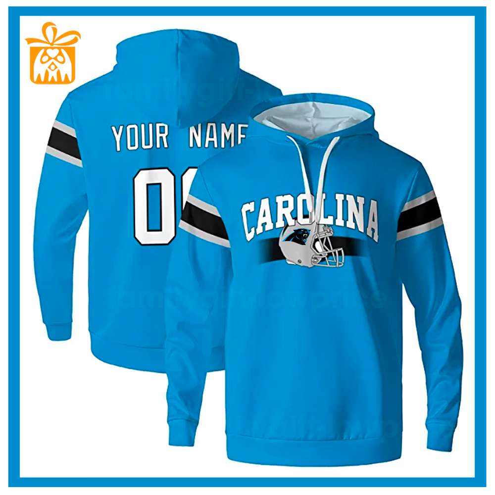 Custom NFL Hoodie Carolina Panthers Hoodie Mens & Womens - Gifts for Football Fans