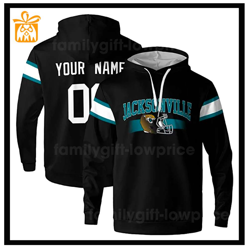 Custom NFL Hoodie Jacksonville Jaguars Hoodie Mens & Womens - Gifts for Football Fans