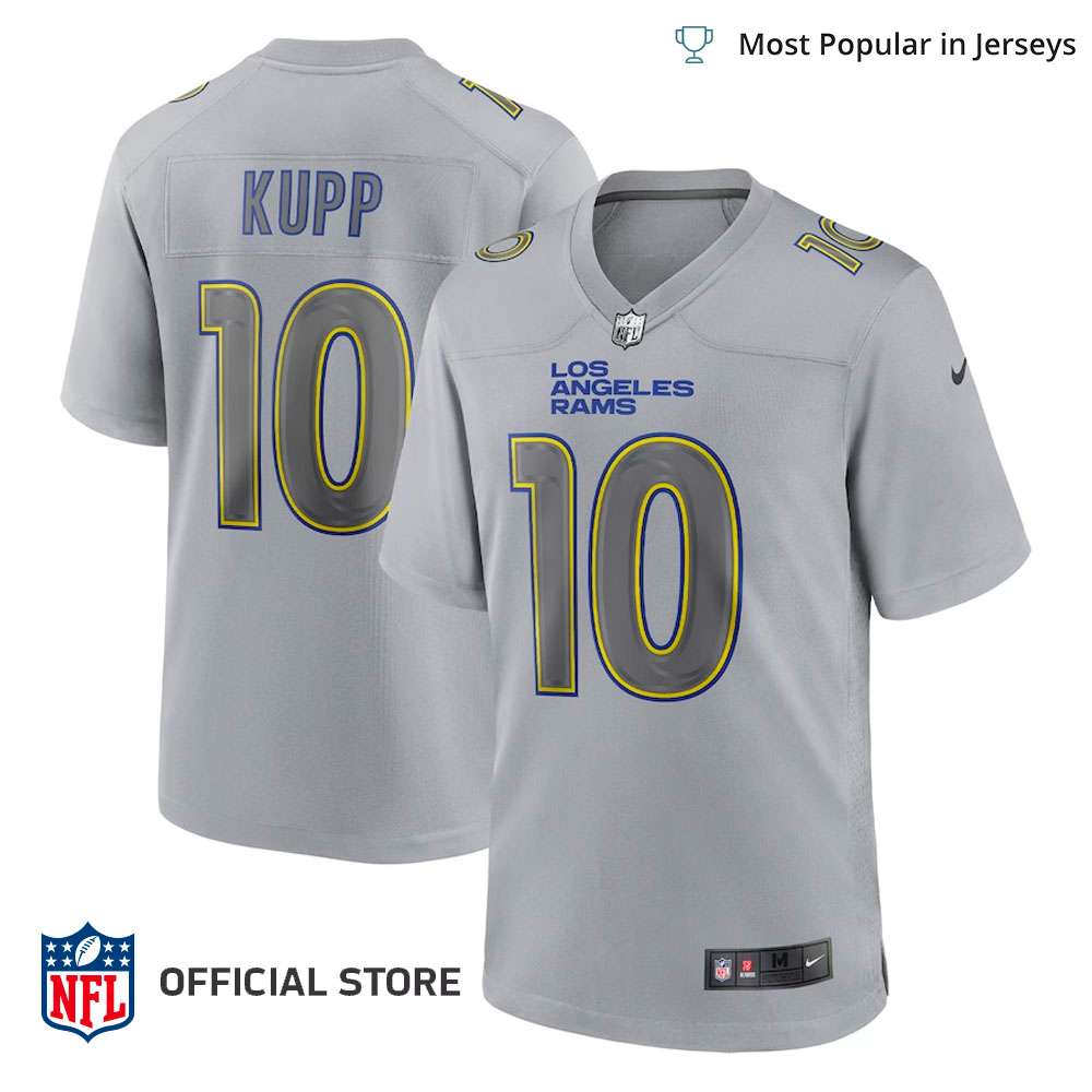 Cooper Kupp Los Angeles Rams Nike Youth Atmosphere Game Jersey - Gray