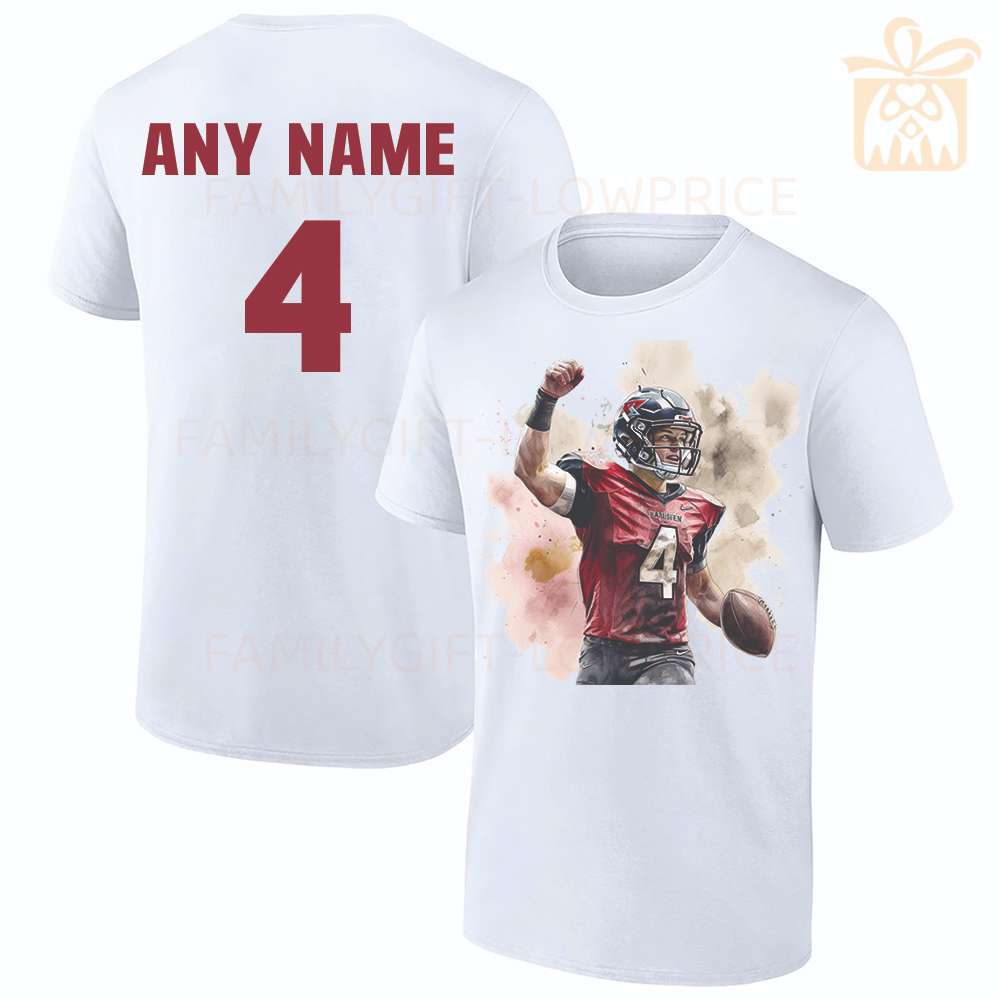 Personalized T Shirts Taylor Heinicke Washington Commanders Best White NFL Shirt Custom Name and Number