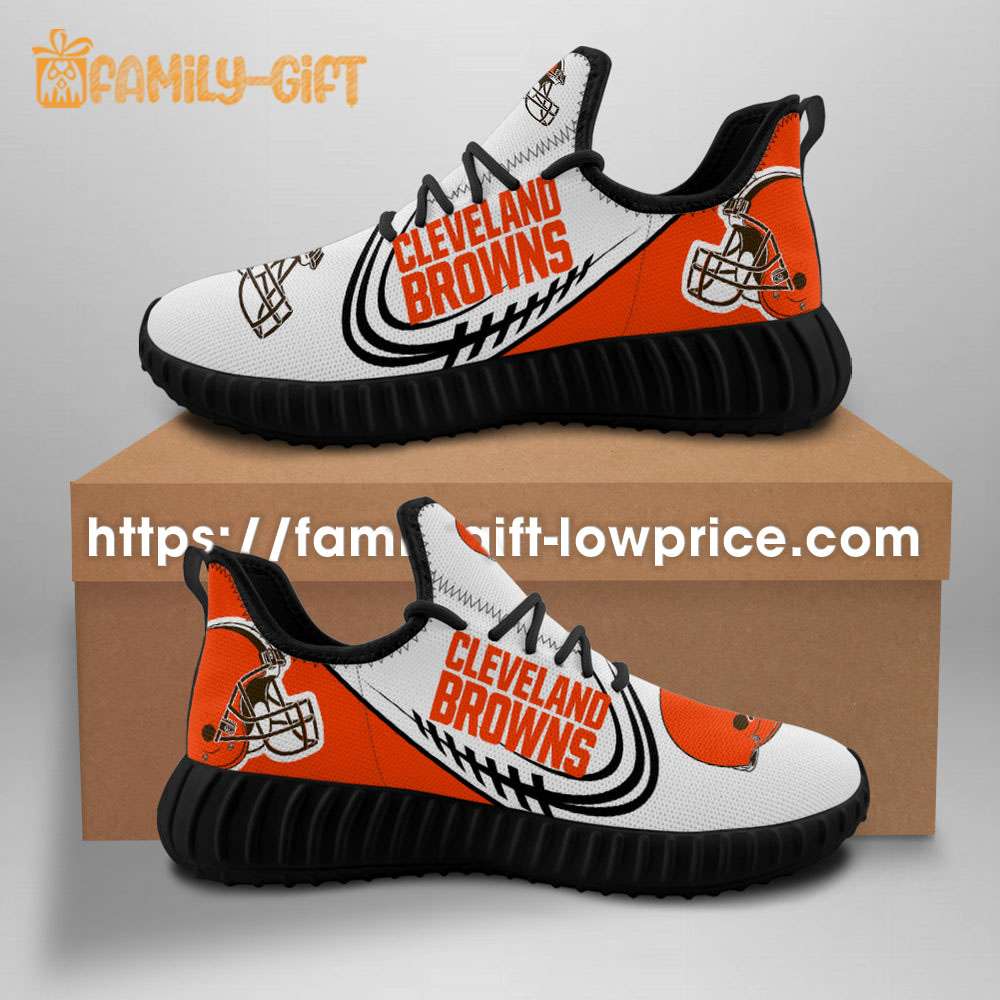 Cleveland Browns Shoe - Yeezy Running Shoes for For Men and Women