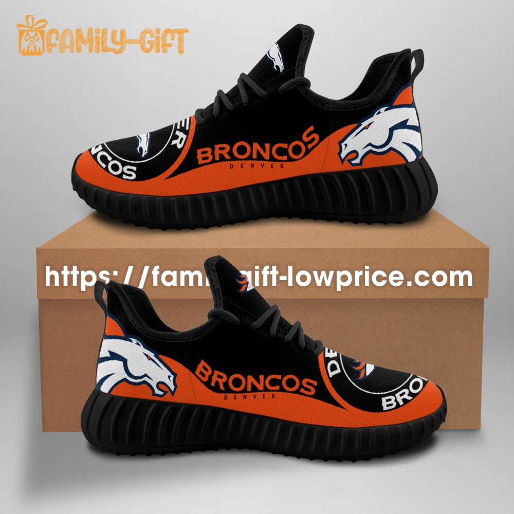 Denver Broncos Shoe - Yeezy Running Shoes for For Men and Women