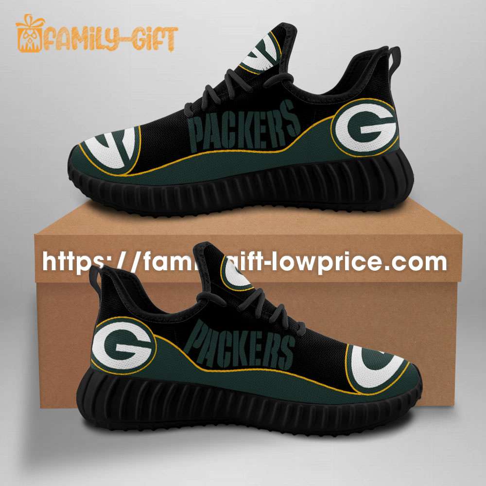 Green Bay Packers Shoe - Yeezy Running Shoes for For Men and Women