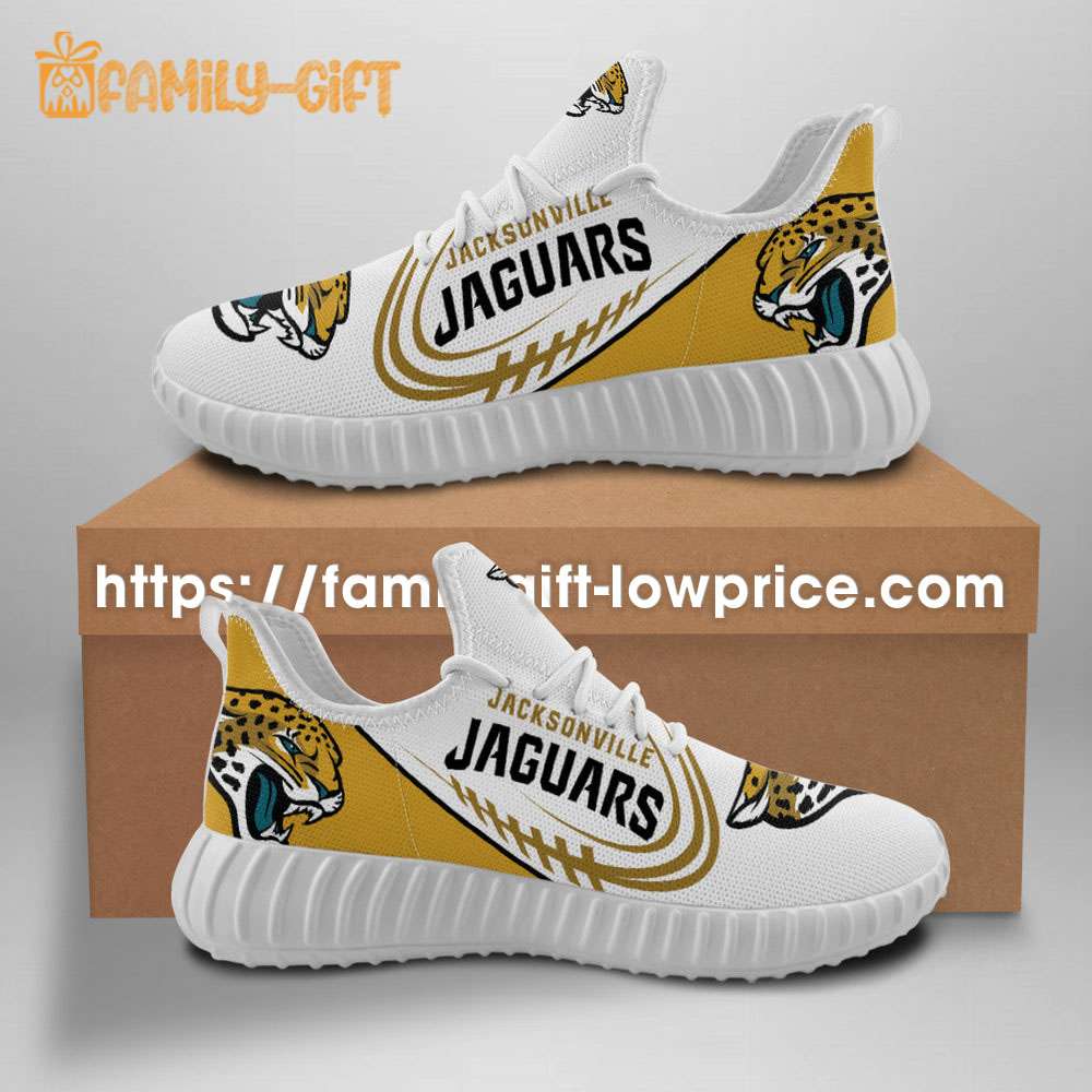 Jacksonville Jaguars Shoe - Yeezy Running Shoes for For Men and Women