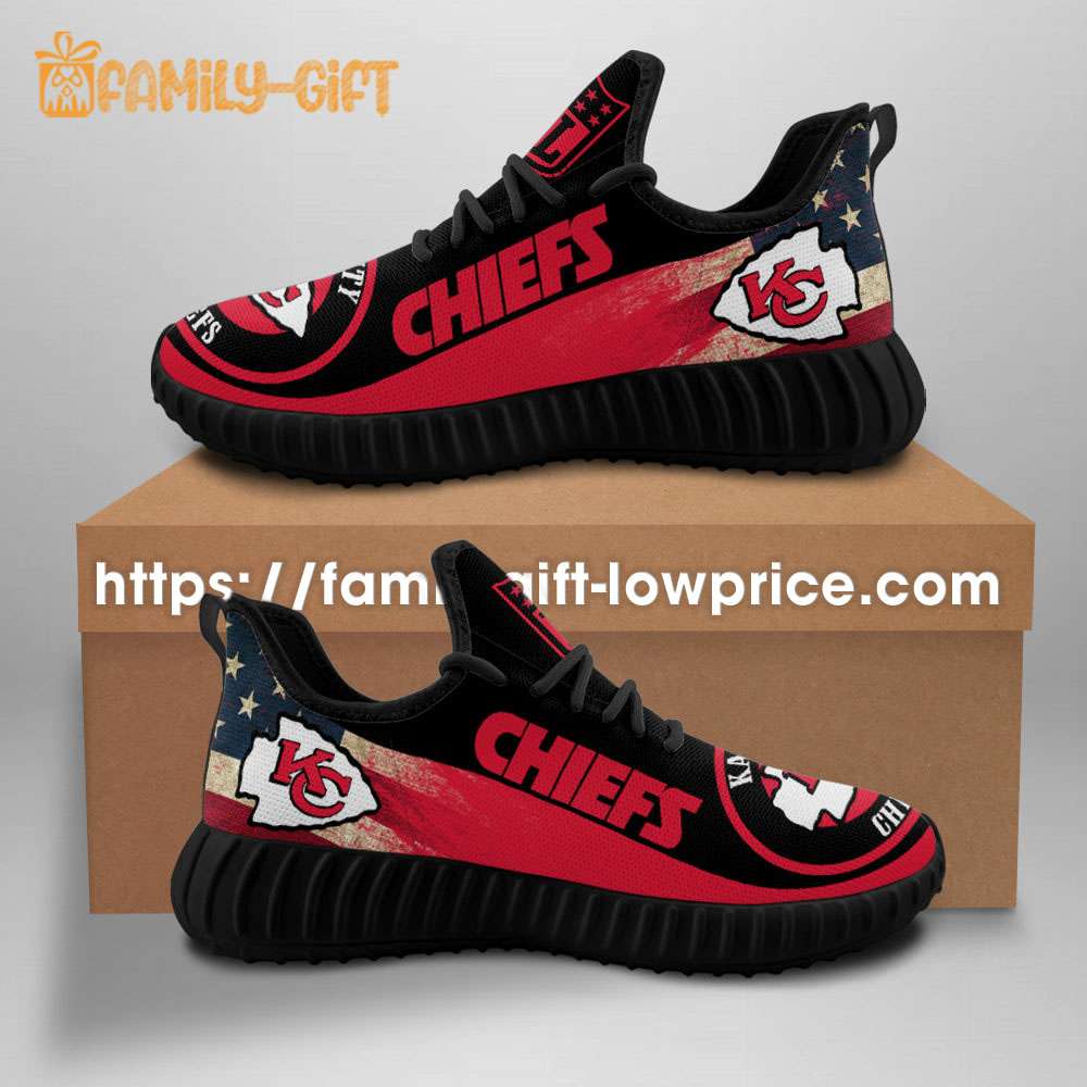 Kansas City Chiefs Shoe - Yeezy Running Shoes for For Men and Women