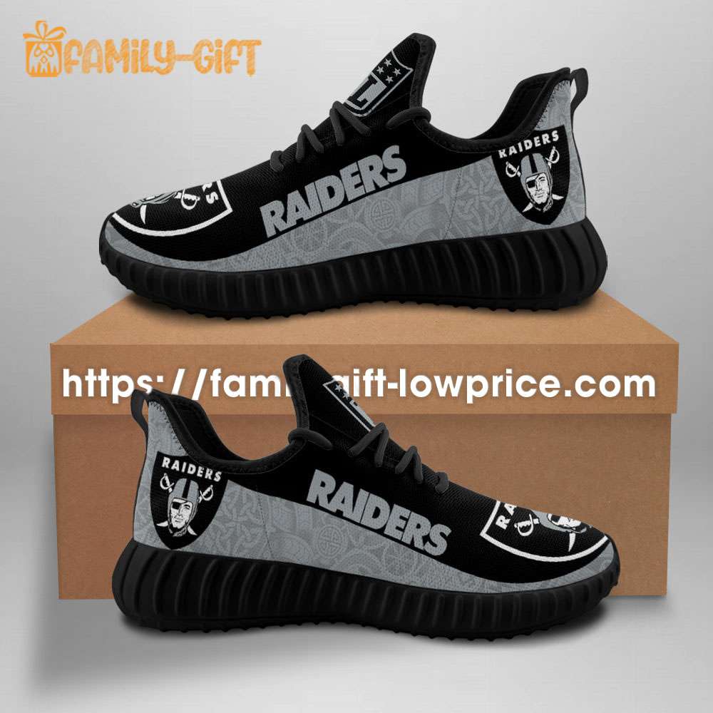 Las Vegas Raiders Shoe - Yeezy Running Shoes for For Men and Women