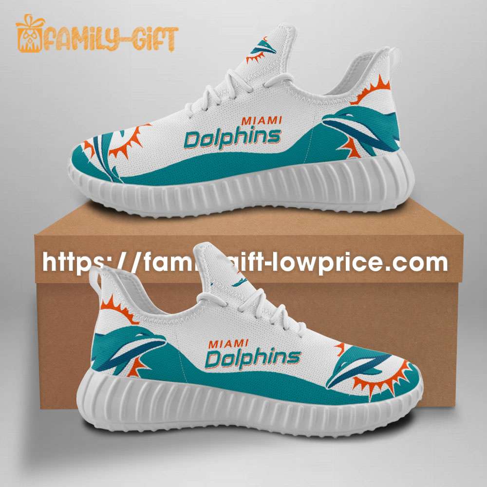 Miami Dolphins Shoe - Yeezy Running Shoes for For Men and Women