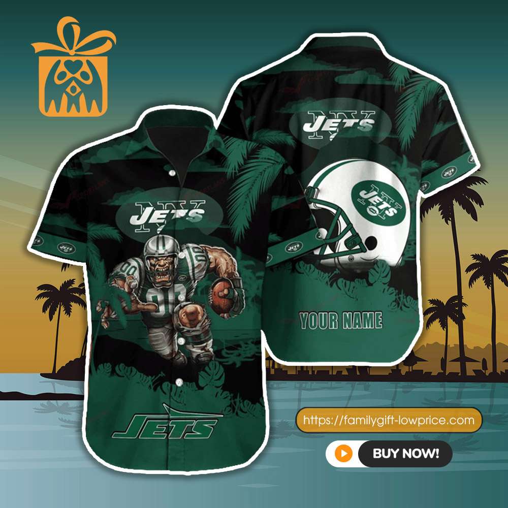 New York Jets Sport Hawaiian Shirt NFL teams For Men And Women - YesItCustom