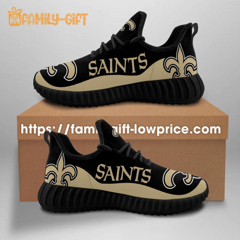 New Orleans Saints Shoe - Yeezy Running Shoes for For Men and Women