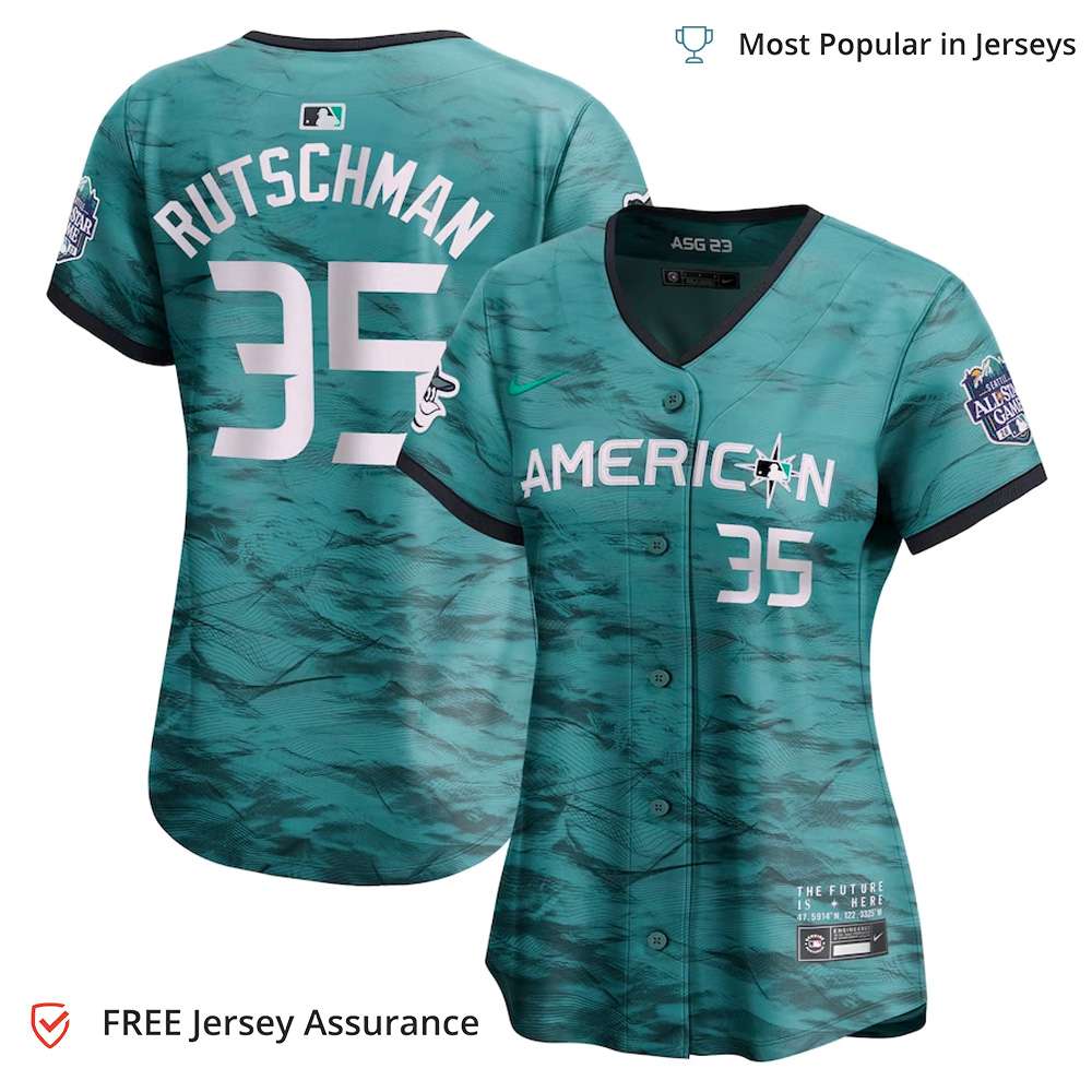 Women's American League Adley Rutschman Jersey, Nike Teal 2023 MLB All Star Jersey - Best MLB Jerseys