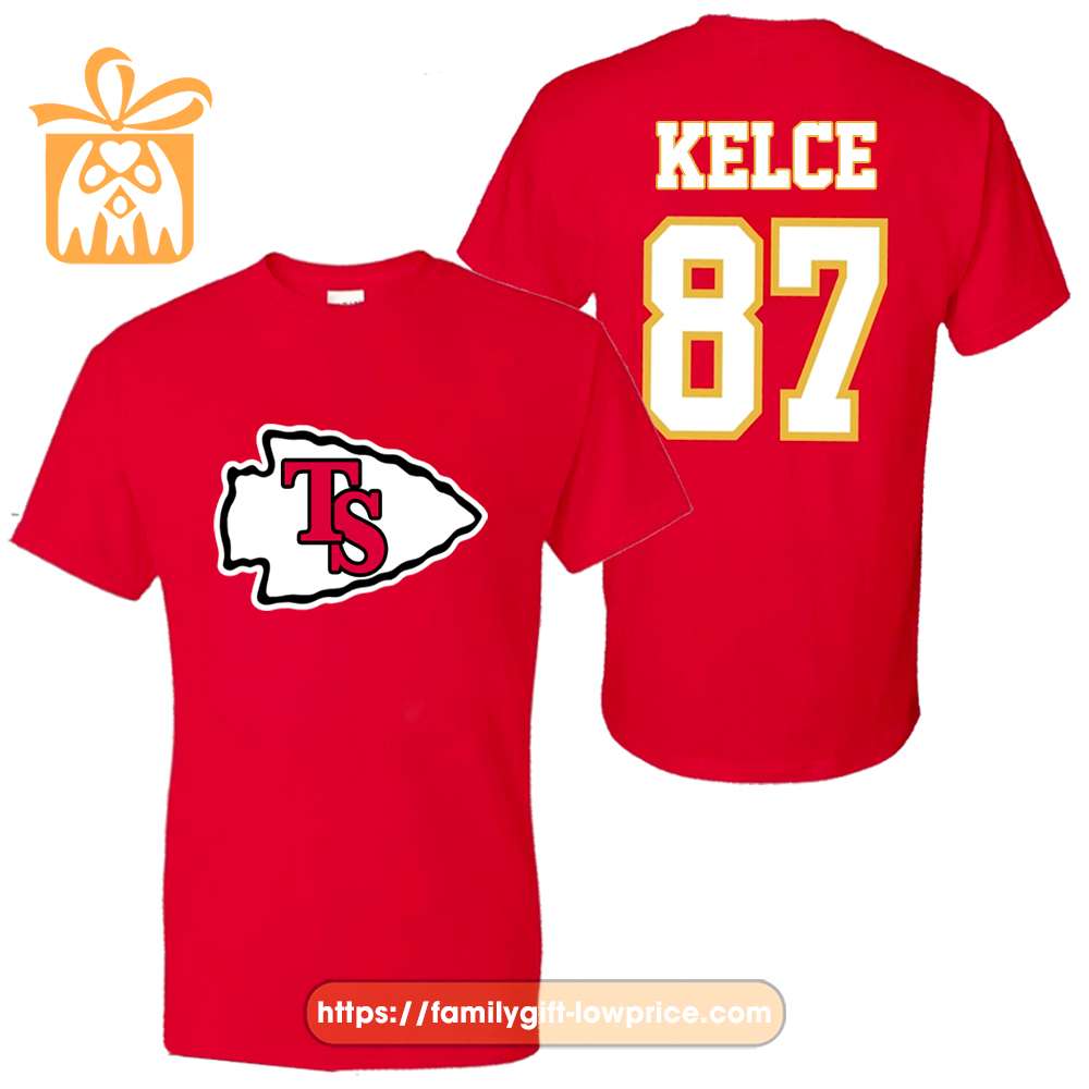 Exclusive Swift and Kelce Chief Jersey Shirts - Get Your Swiftie & Kelce Red Football Jerseys Now!