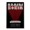 Rammstein San Sebastian May 6 2024 Estadio Anoeta Spain Event Poster 1